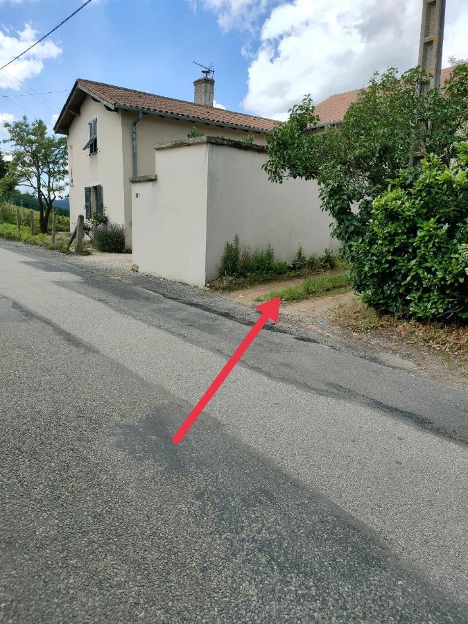 Au Coeur Des Vignes Moulin A Vent Lägenhet La Chapelle-de-Guinchay Exteriör bild